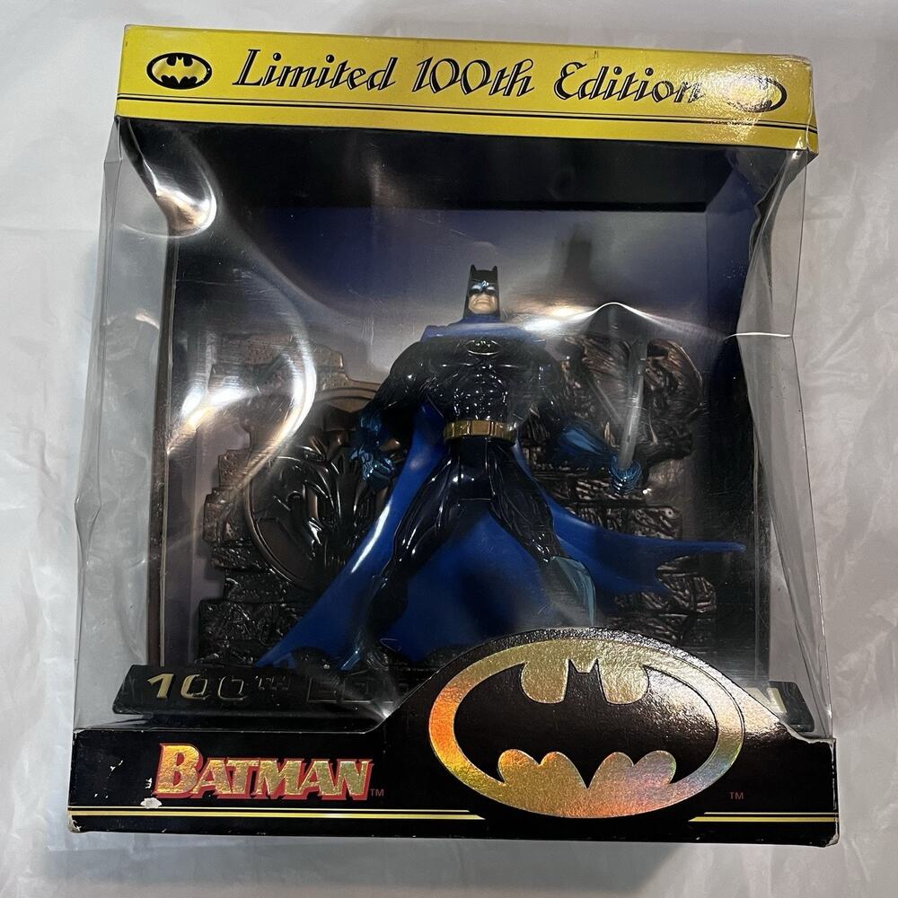 Batman Limited 100th Edition 6" Action Figure NOS 1996 Vintage KENNER NIB
